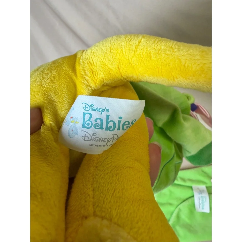 Disney Parks Babies Simba Plush 10 Inch Lion King Leaf Blanket Swaddle Lovey